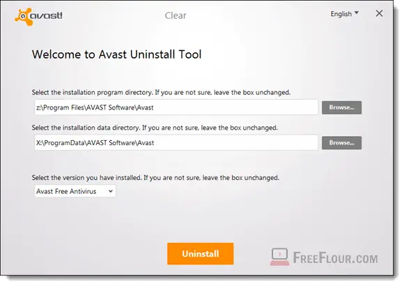 avast free antivirus update problem