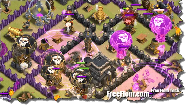 CoC Attack Strategy QuatroLavaloonion