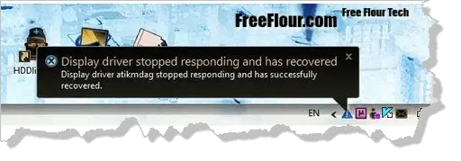 Display Driver Stopped Responding and Has Recovered