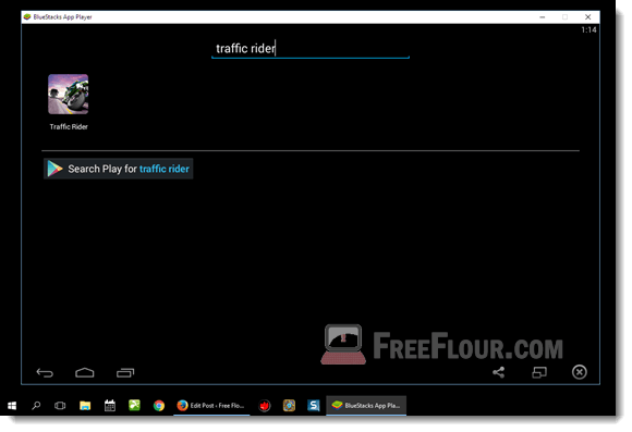 Download Traffic Rider Game For PC free via Bluestacks