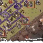 Clash of Clans War Attack Strategy TH9 GoWiWi Lavaloonion