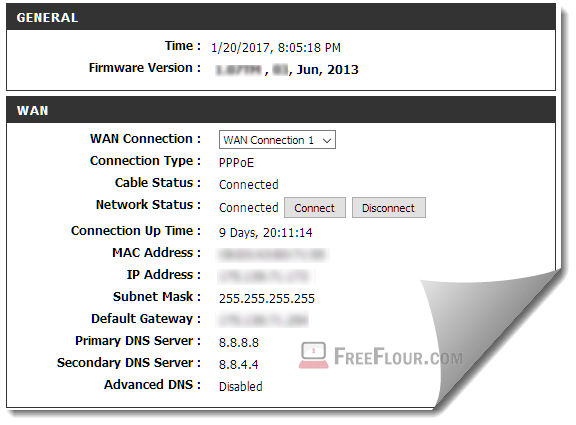 Google error Changing IP address