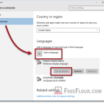 How to Change Language in Windows 10 to English or others