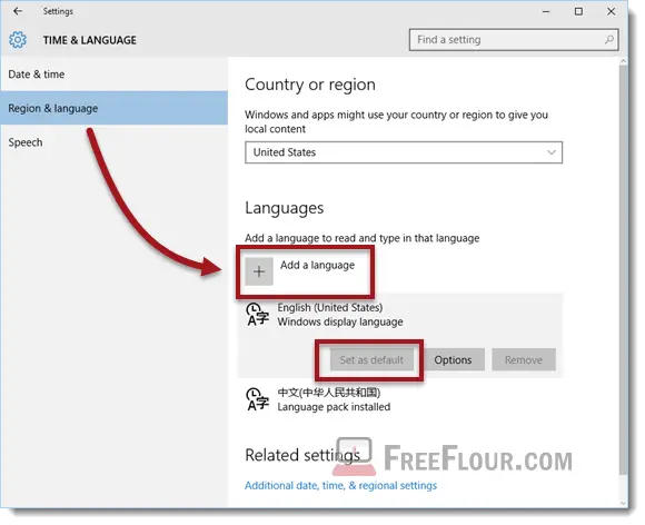 How to Change Language in Windows 10 to English
