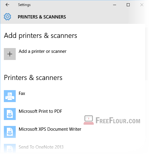 How to Get Help in Windows 10 printer