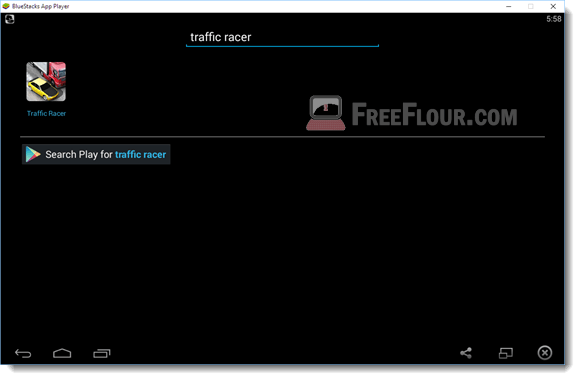 Traffic Racer Game Free Download For PC via Bluestacks