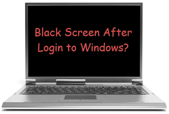 Windows 10 Black screen after login Windows 7 8