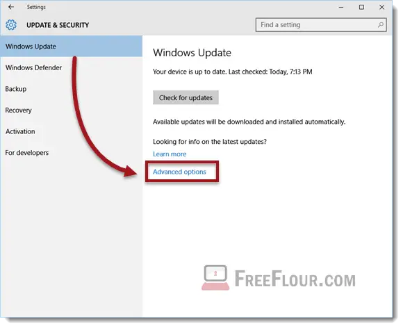 Windows update history windows 10