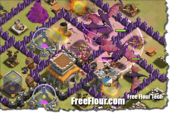 clash of clans clan war strategy dragon rage heal