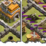 Clash of Clans Attack Strategy TH7 Dragon Lightning Hog