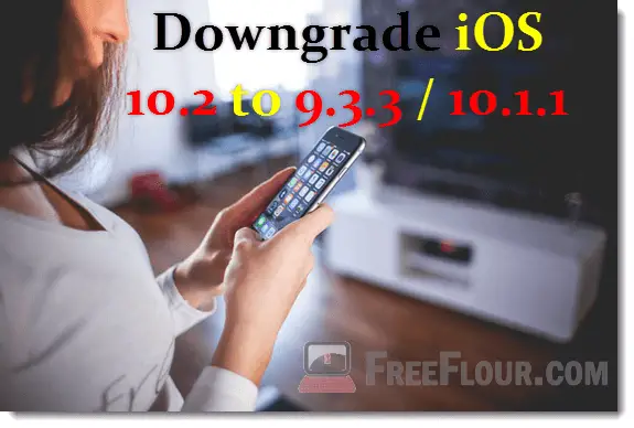 downgrade ios 10.2 to 9.3.3 10.1.1 jailbreak