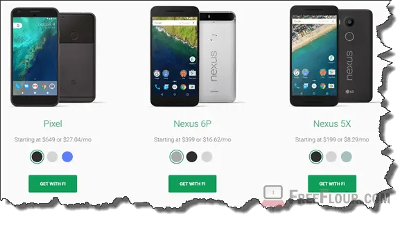 google project fi pixel nexus android