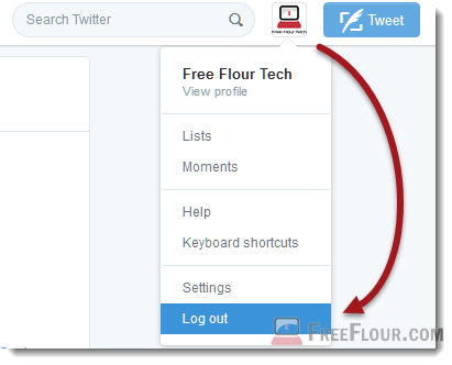 how to logout of twitter from all devices