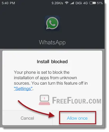 how to update whatsapp on android without google play store