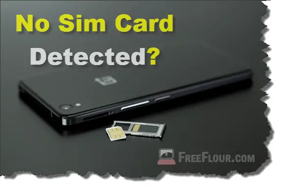 no sim card detected emergency call only