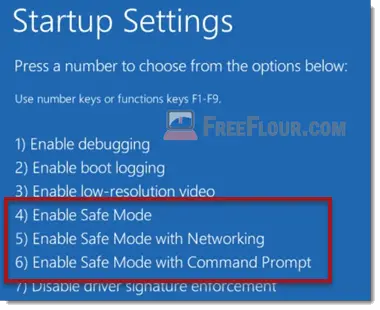 start windows 10 in safe mode with networking