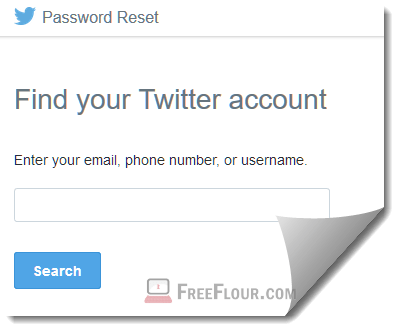 twitter login forgot password and username