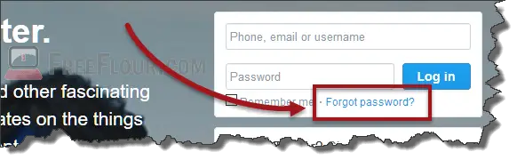 twitter login help forgot password and email