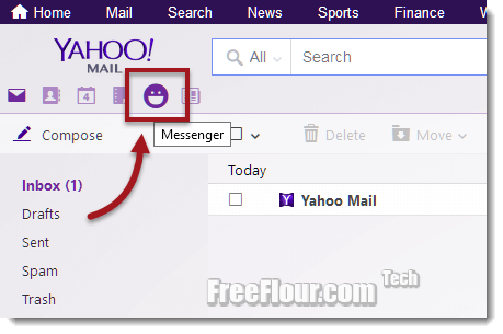 log in yahoo mail inbox