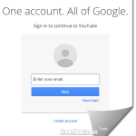 YouTube Sign In | YouTube Login Page Google Account